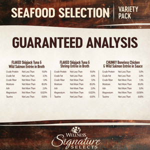 Wellness CORE Signature Selects Seafood Variety Pack Wet Cat Food