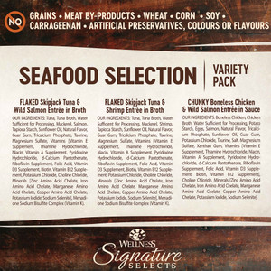 Wellness CORE Signature Selects Seafood Variety Pack Wet Cat Food