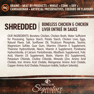 Wellness CORE Signature Selects Chicken With Chicken Liver Entree Wet Cat Food