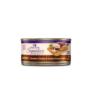 Wellness CORE Signature Selects Shredded Chicken & Turkey Entree Wet Cat Food