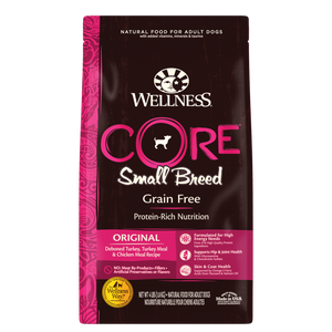 Wellness CORE Grain Free Small Breed Turkey & Chicken Adult Dry Dog Food