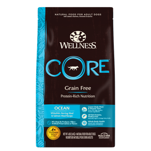 Wellness CORE Grain Free Ocean Whitefish, Herring & Salmon Adult Dry Dog Food