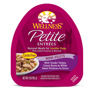 Wellness Petite Entrees Mini-Filets Turkey, Green Beans & Sweet Potatoes Wet Dog Food