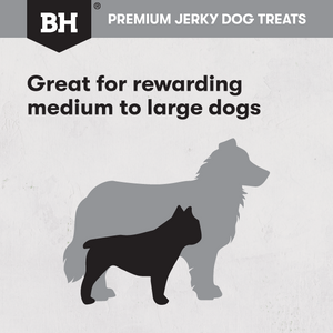 Black Hawk Chicken Jerky Straps Dog Treats dog size