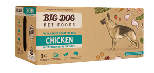 Big Dog Barf Chicken Raw Dog Food 3kg