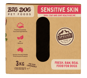 Big Dog Barf Sensitive Skin Raw Dog Food 3kg