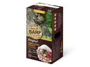 Dr B's Barf Cat Turkey Patties 1.38kg (12 Pack)