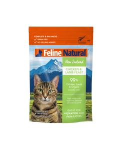 Chicken and Lamb Cat Food Pouch