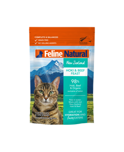 Hoki & Beef Cat Food Pouch