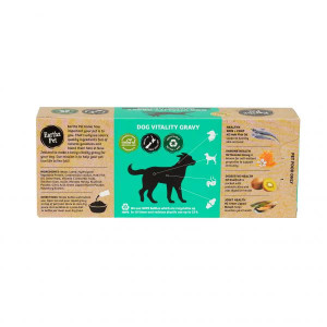 Earthz Pet Vitality Lamb Gravy Med/Large Dog Treat  50mlx5 back