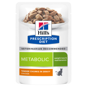 Hill's Prescription Diet Metabolic Weight Management Wet Cat Pouch