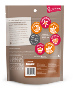 Yours Droolly Chicken Puppy Duo Pack Dog Treats back