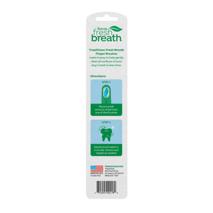 Tropiclean Fresh Breath Finger Brush for Dogs
