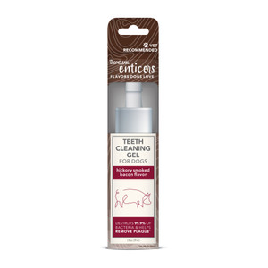 Tropiclean Enticers Dog Teeth Cleaning Gel Smoked Bacon