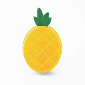 Zippy Paws Dog Happy Bowl Slow Feeder Pineapple