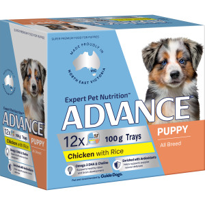 ADVANCE Puppy All Breed Chicken and Rice Wet Food