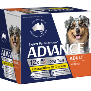 ADVANCE Adult All Breed Casserole with Chicken Wet Food
