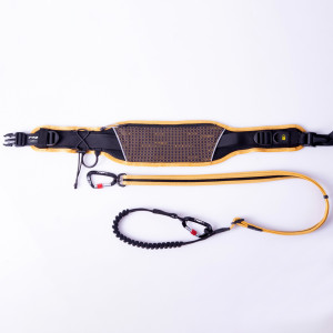 Rogz Dog  Airtech Sport Belt and Lead NightSky Black