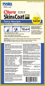 Inaba Churu Skin & Coat Tuna Recipe Cat Treat
