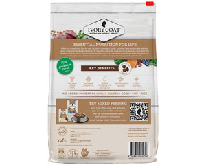 Ivory Coat Adult Dry Cat Food Grain Free Chicken & Kangaroo