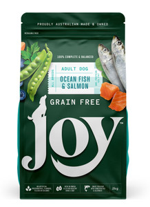 Joy Adult Grain Free Ocean Fish and Salmon Dry Dog Food