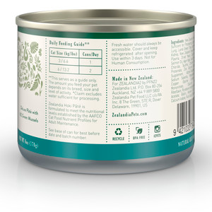 Zealandia Hoki Fish Pate Wet Cat Food
