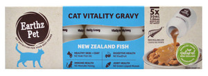 Earthz Pet Vitality NZ Fish Gravy Cat Treat