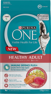 Purina One Cat Healthy Adult Salmon & Tuna Dry Cat Food