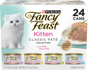 Fancy Feast  Kitten Classic Pate Collection Variety Pack