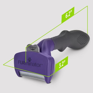 FURminator Short Hair Cat Deshedding Tool Medium