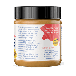 Doggylicious Bacon Doggy Butter 250g Dog Treat