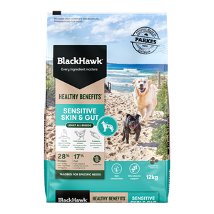 Black Hawk Healthy Benefits Sensitive Skin & Gut Adult Dog Food