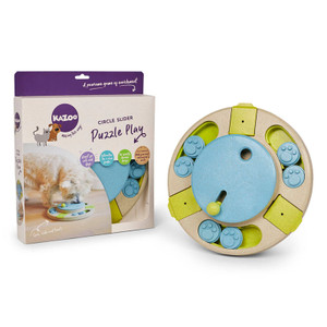Kazoo Dog Circle Slider Interactive Puzzle Feeder