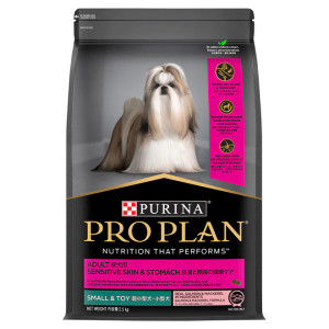 Pro Plan Adult Small & Toy Breed Sensitive Skin & Stomach Dry Dog Food