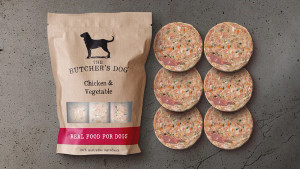 The Butcher's Dog Chicken & Vegetable Raw Dog Food 1.5kg