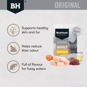 Black Hawk Original Chicken Dry Adult Cat Food