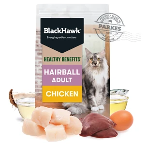 Black Hawk Healthy Benefits Hairball Chicken Dry Adult Cat Food