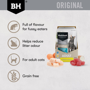 Black Hawk Original Variety Pack in Gravy Wet Cat Food Pouches