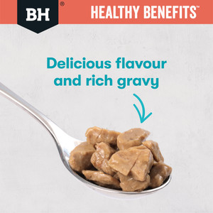Black Hawk Healthy Benefits Indoor Chicken & Whitefish in Gravy Wet Cat Food Pouches