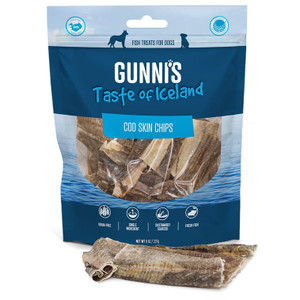 Gunni's COD Skin Chips Dog Treat