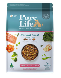 Pure Life Natural Boost Salmon Dry Dog Food