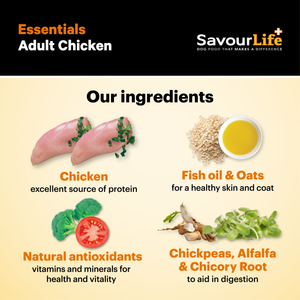 SavourLife Essentials Dry Dog Food Chicken