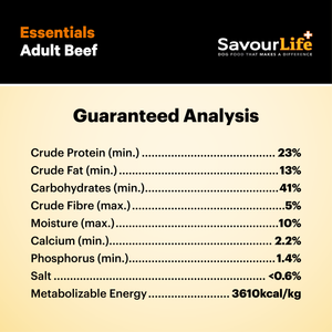 SavourLife Essentials Dry Dog Food Beef