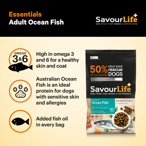 SavourLife Essentials Dry Dog Food Ocean Fish