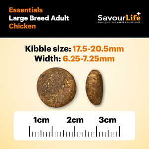 SavourLife Essentials Large Breed Dry Dog Food Chicken