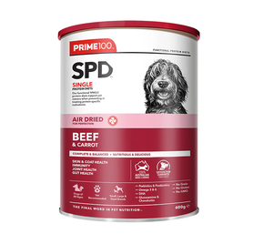 Prime 100 SPD Air Dried Beef and Carrot Dry Dog Food