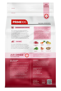 Prime 100 SPD Air Dried Beef and Carrot Dry Dog Food