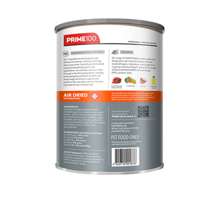 Prime 100 SPD Air Dried Kangaroo & Pumpkin Dry Dog Food