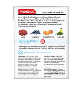 Prime 100 SPD Slow Cooked Puppy Lamb & Blueberry Wet Dog Food
