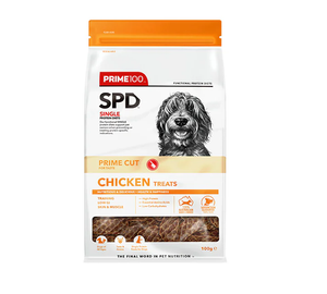 Prime 100 SPD Prime Cuts Chicken Dog Treats